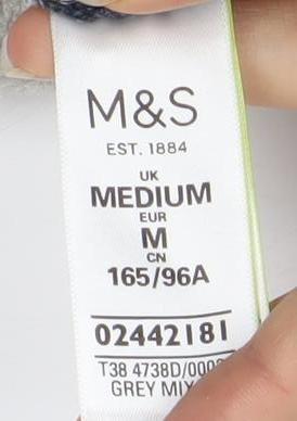 Marks and Spencer Women's Grey Knit Jumper M