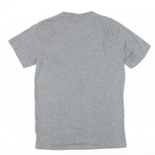 Pierre Cardin Men's Grey S Logo T-Shirt