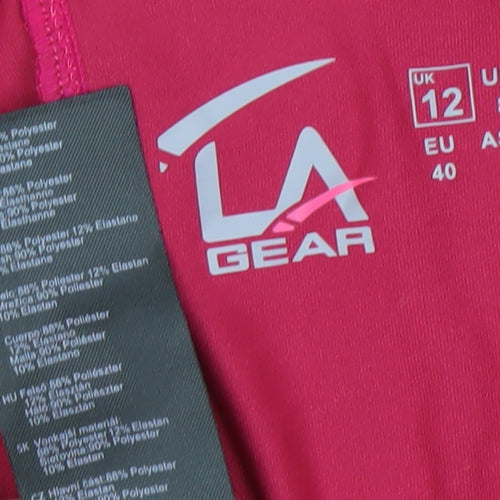 LA Gear Women's Pink T-Shirt UK 12, Activewear, New