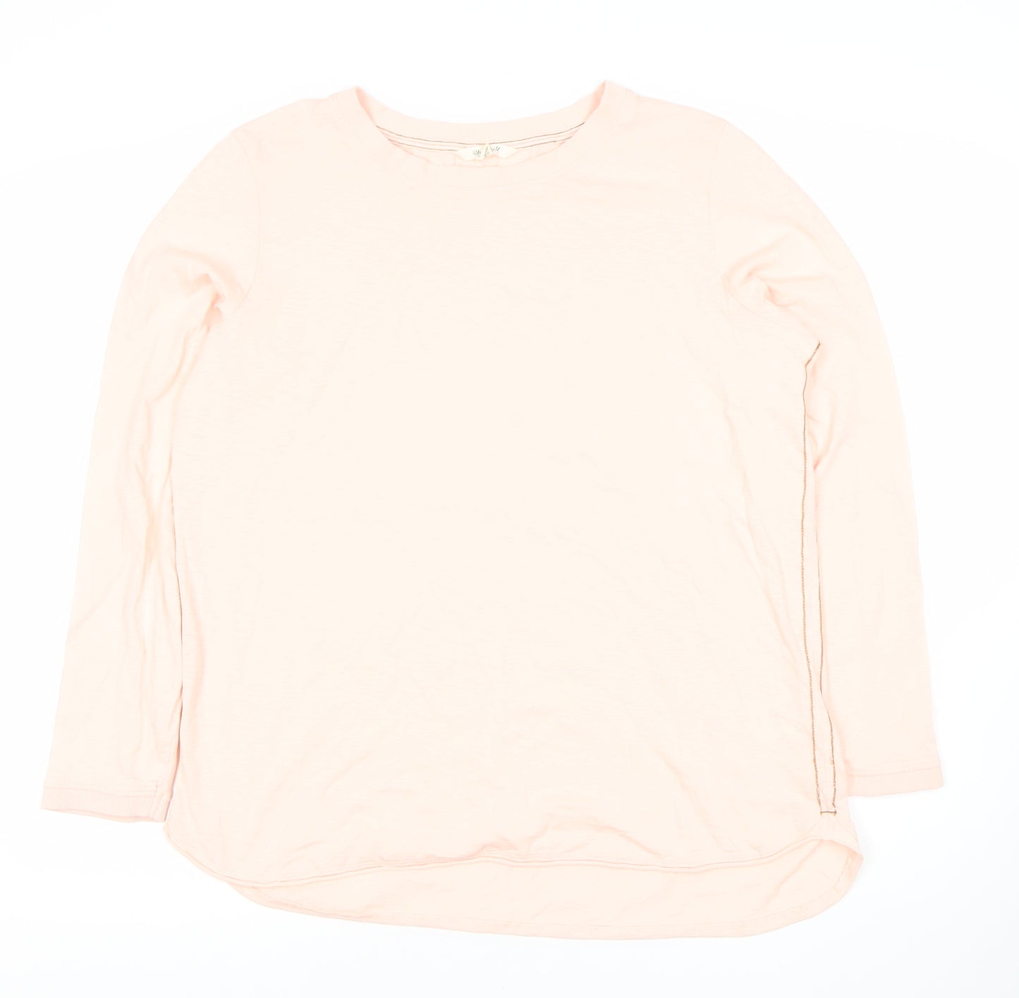 White Stuff Women's Pink Long Sleeve T-Shirt UK 18