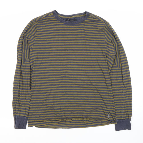 French Connection Men’s Striped Long Sleeve T-Shirt L