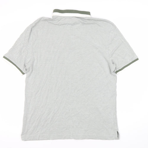 Marks and Spencer Green Polo Shirt M Short Sleeve