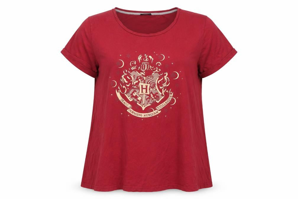 Harry Potter Women's Red L Nightshirt T-Shirt Style