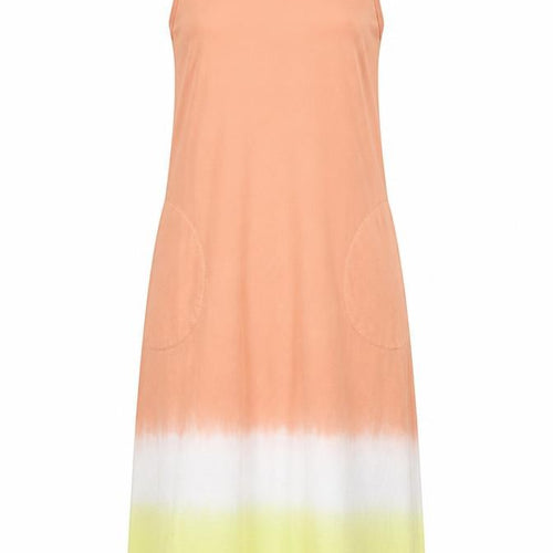 Lands' End Women Multicoloured Cotton Casual Dress S