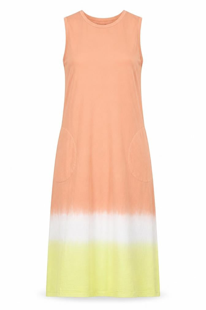 Lands' End Women Multicoloured Cotton Casual Dress S