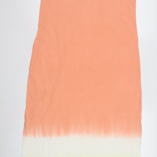 Lands' End Women Multicoloured Cotton Casual Dress S