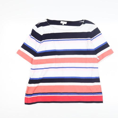 CC Women's Multicoloured Striped T-Shirt XL