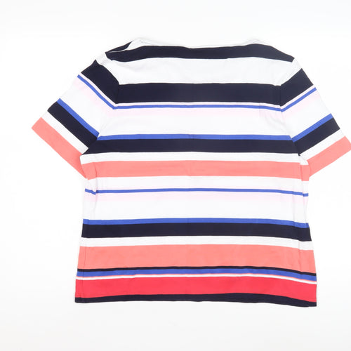 CC Women's Multicoloured Striped T-Shirt XL