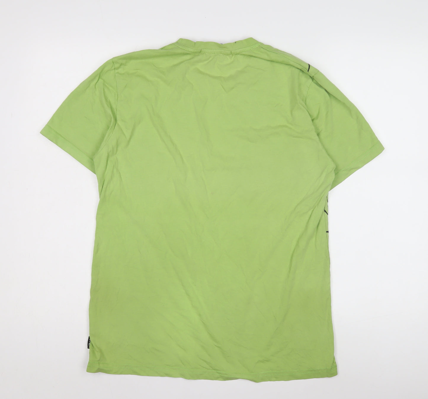 Iuter Men's Green M Animal Print T-Shirt