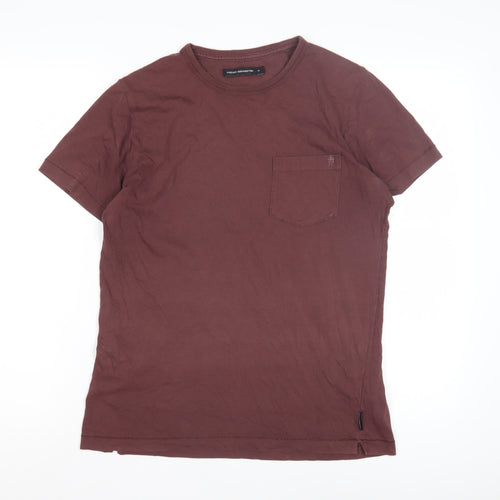 French Connection Men’s Brown Crew Neck T-Shirt M