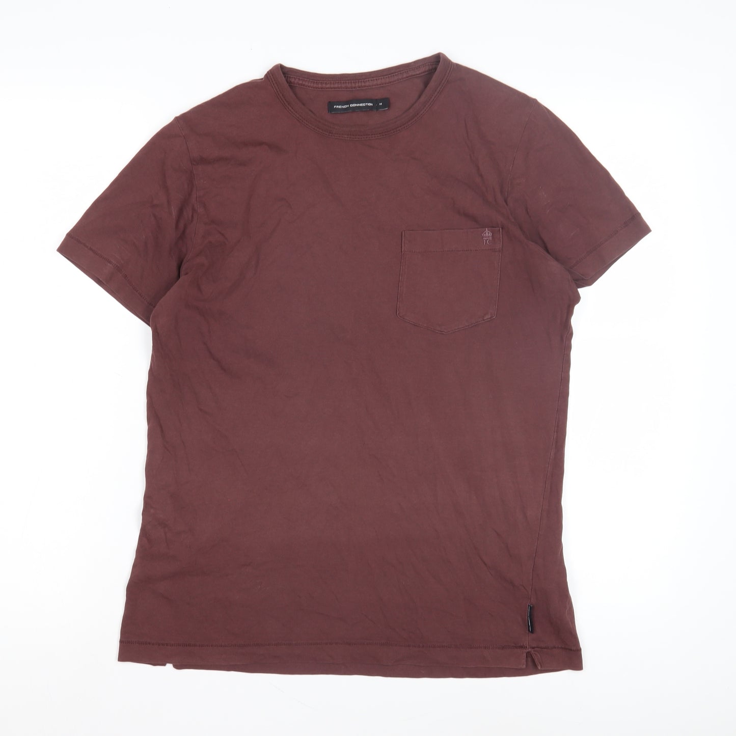 French Connection Men’s Brown Crew Neck T-Shirt M