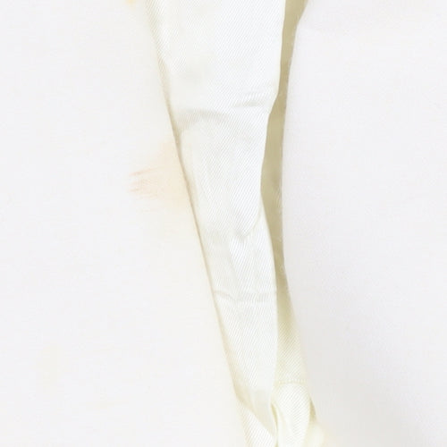 Racing Green Men's Ivory Shawl Lapel Blazer, 44 Short