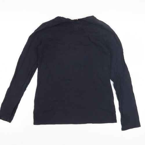 Tommy Hilfiger Boys Black Long Sleeve T-Shirt 14 Years