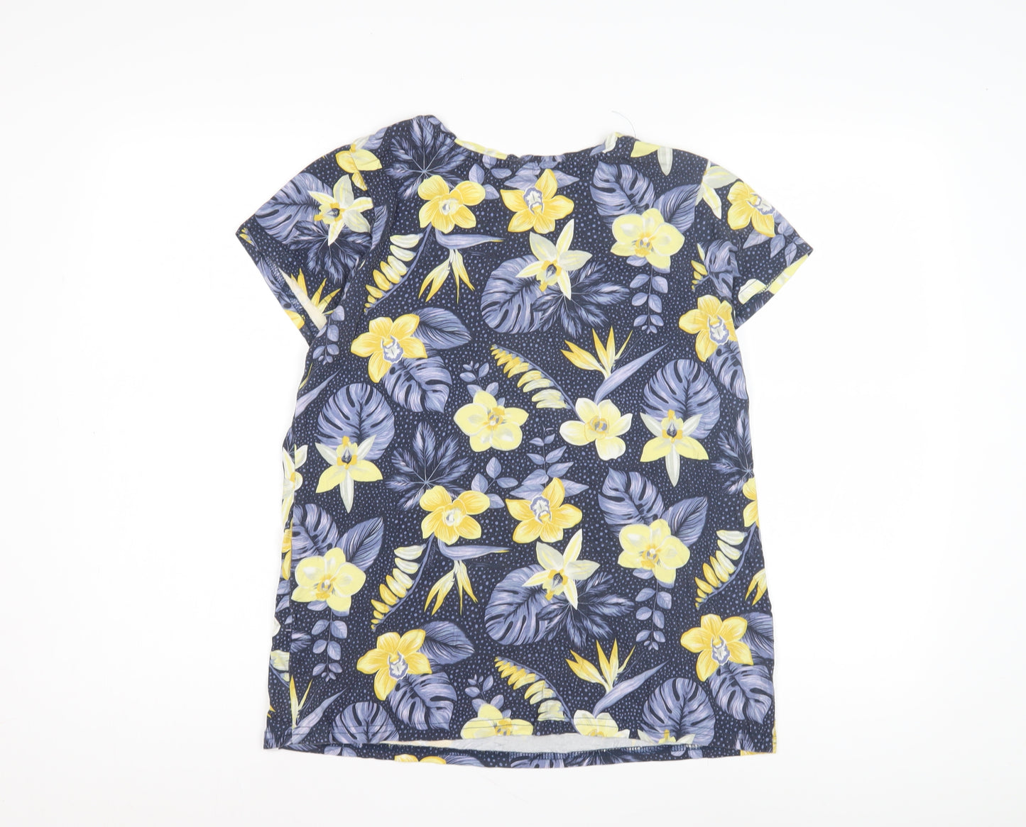 Animal Women's Multicoloured Floral T-Shirt, Size 10, Casual Summer Top