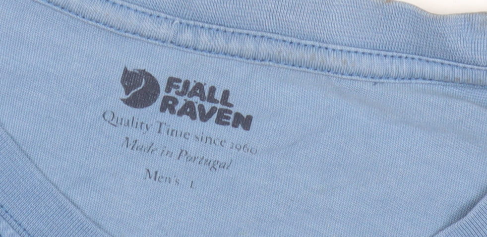 Fjällräven Men's Blue L T-Shirt