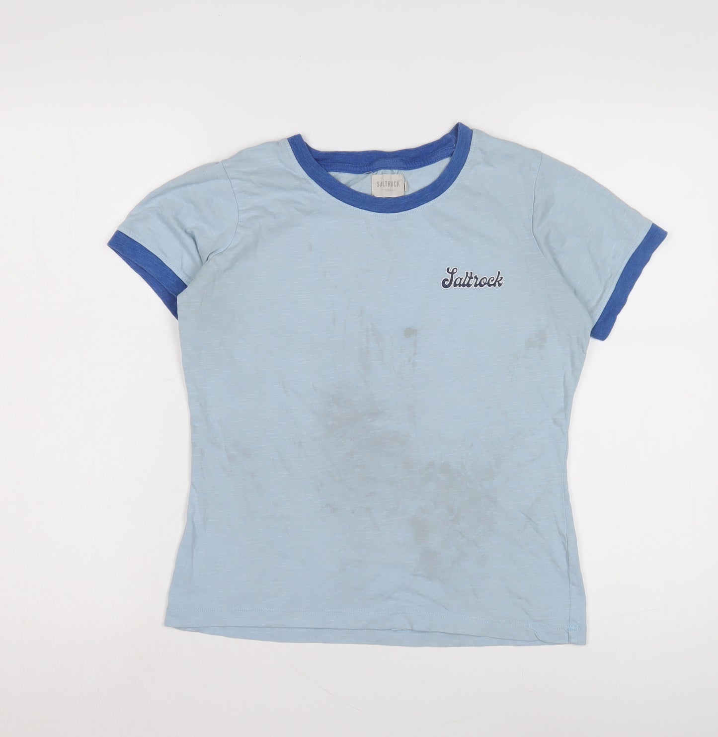 Saltrock Women's Blue Ringer T-Shirt Size 10