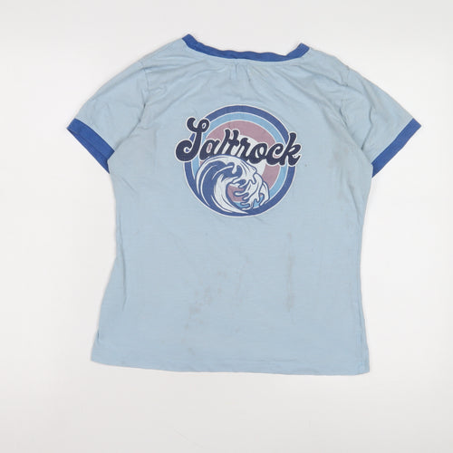 Saltrock Women's Blue Ringer T-Shirt Size 10
