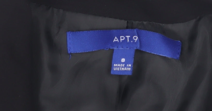 APT.9 Women's Black Blazer Size 8