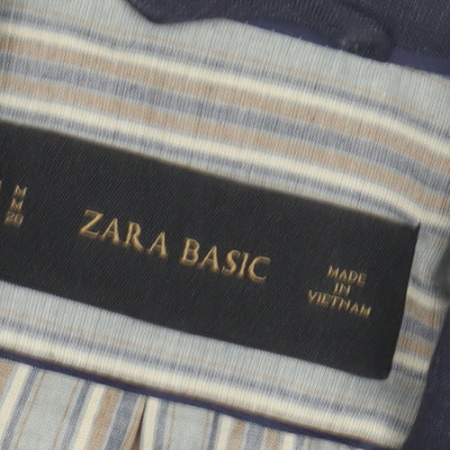 Zara Basic Women's Blue Blazer - Size M