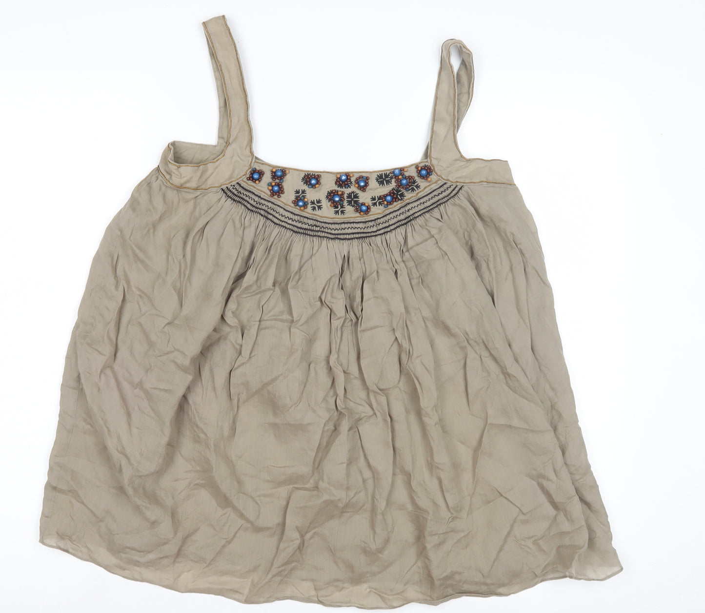 Jigsaw Women's Beige Camisole Blouse Size 12