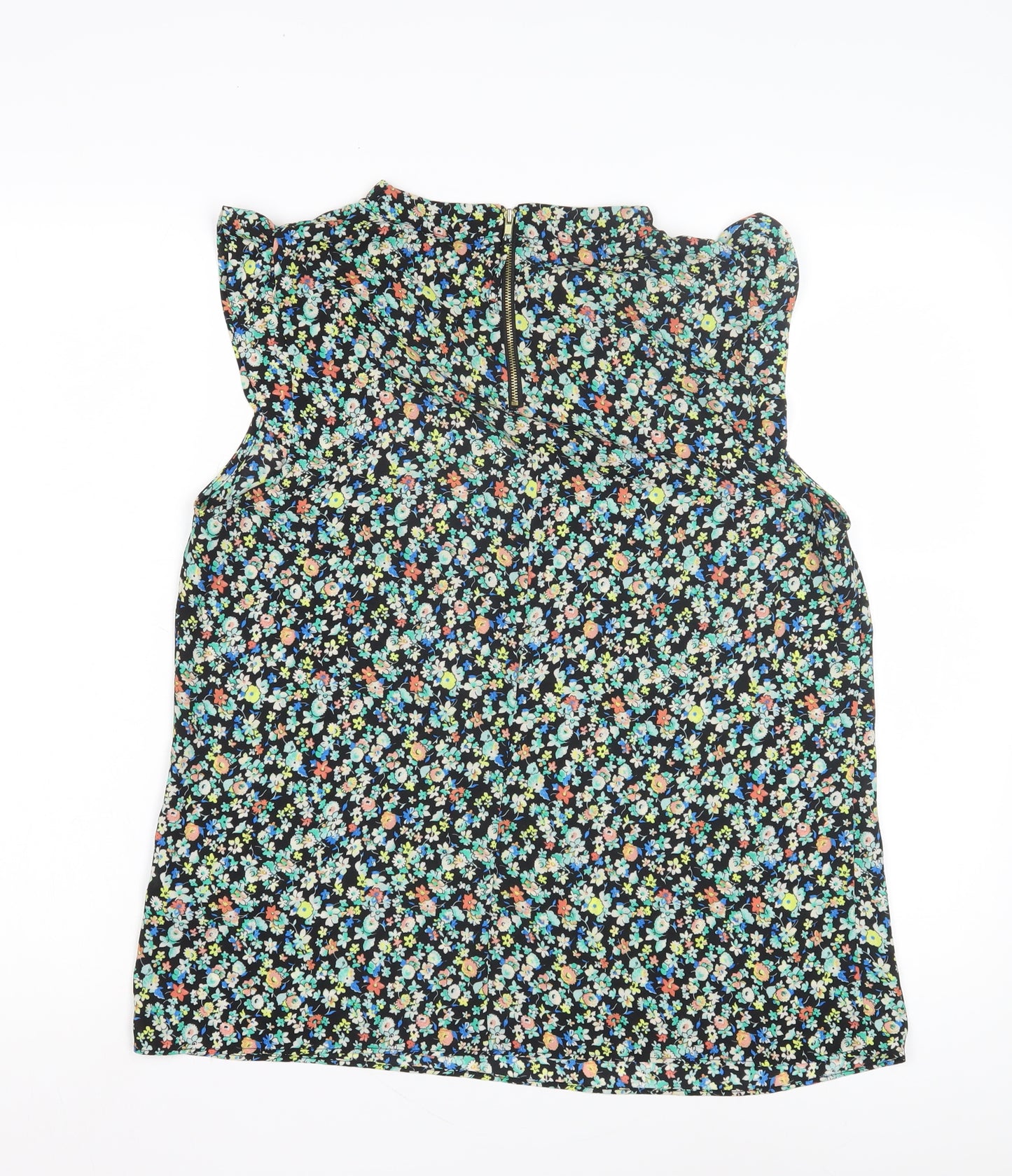 Oasis Women's Multicoloured Floral Blouse, Size 14