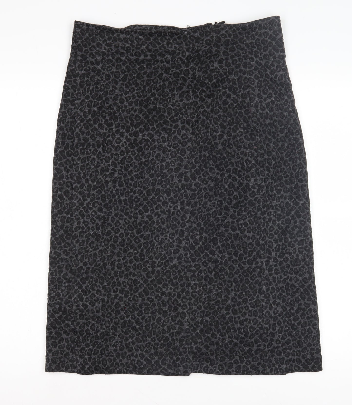 Laura Ashley Women's Black Midi Pencil Skirt, Size 14