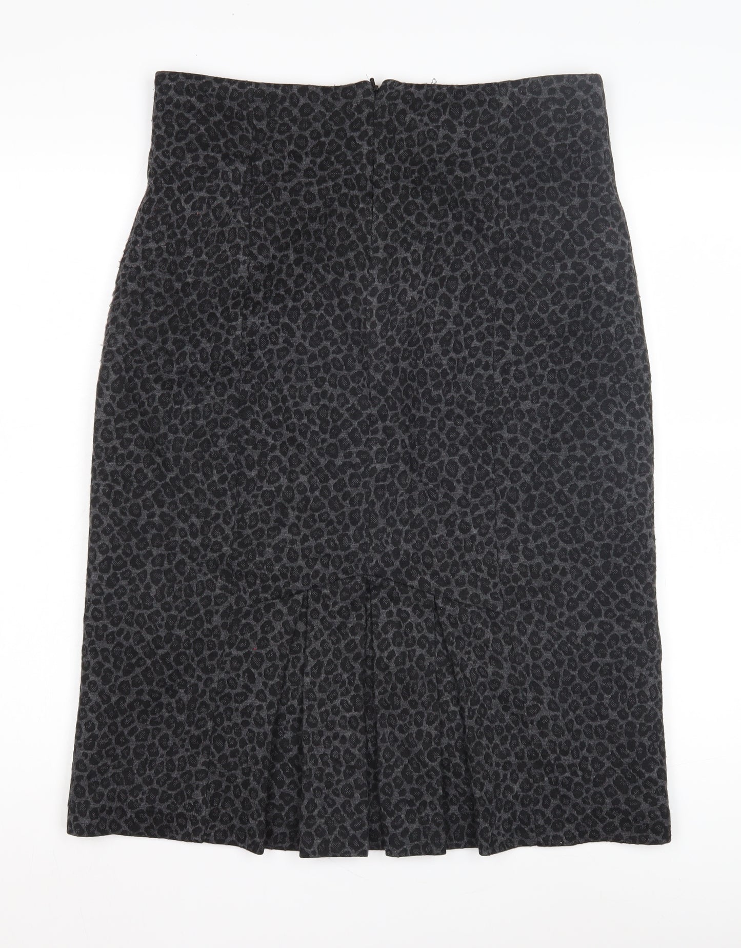 Laura Ashley Women's Black Midi Pencil Skirt, Size 14
