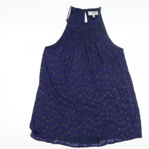 Coast Women's Blue Sleeveless Top Size 12