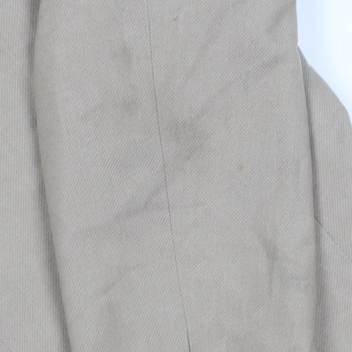 Topman Men's Beige Blazer, Size 38 Regular Fit