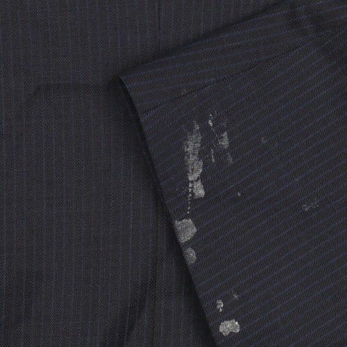 Marks & Spencer Men's Blue Stripe Suit Jacket 36R