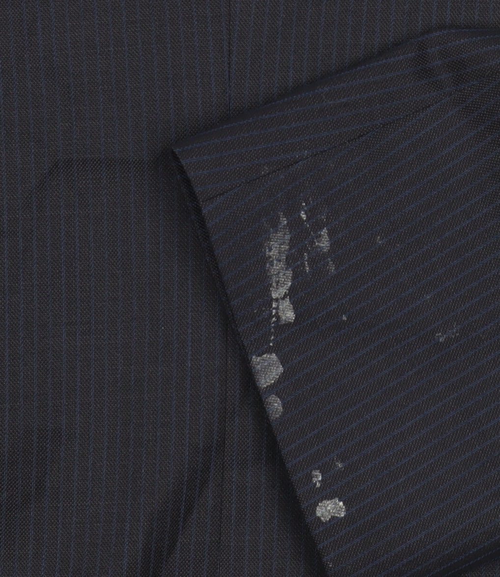 Marks & Spencer Men's Blue Stripe Suit Jacket 36R