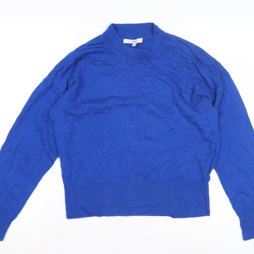 Next Women's Blue Pullover Jumper Size 12 Casual Knit