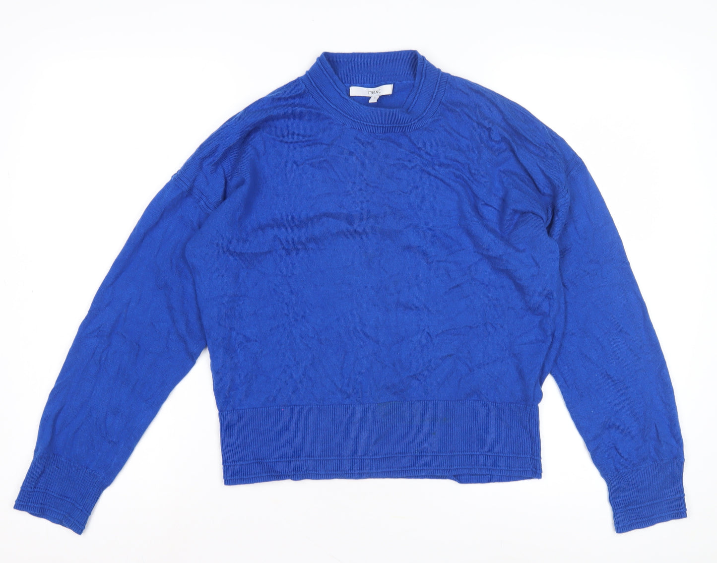 Next Women's Blue Pullover Jumper Size 12 Casual Knit