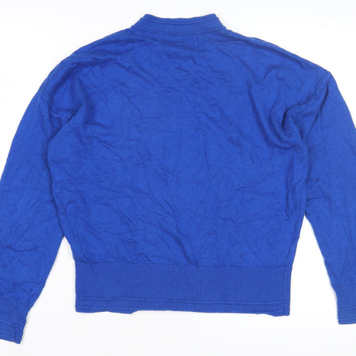 Next Women's Blue Pullover Jumper Size 12 Casual Knit