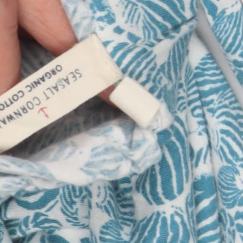 Seasalt Cornwall Women's Blue Floral Lounge Pants L