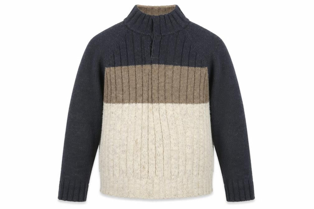 Front view of Marks & Spencer Men's Multicoloured Jumper, L