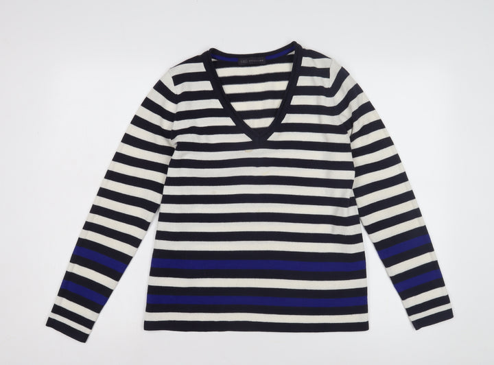 Marks and Spencer Women's Multicoloured Striped Jumper