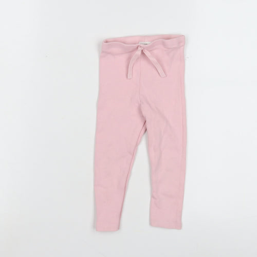 Zara Unisex Baby Pink Leggings - 18-24 Months