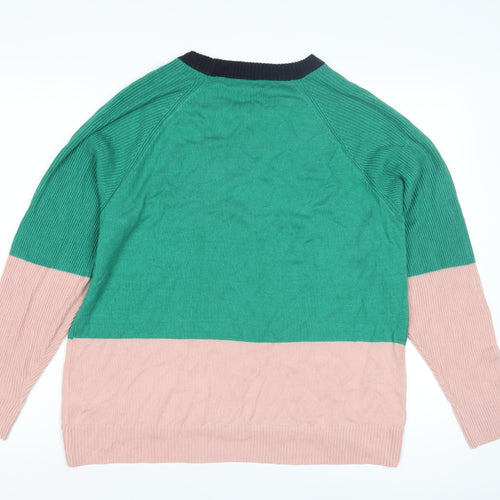 Next Women's Green Pullover Jumper, M, Casual Comfort
