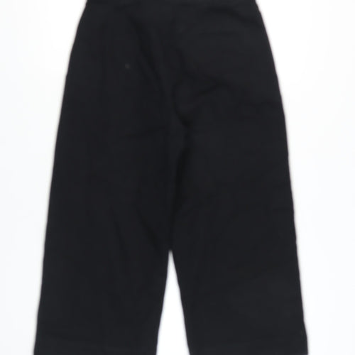 COS Women's Black Wide-Leg Trousers, Size 12