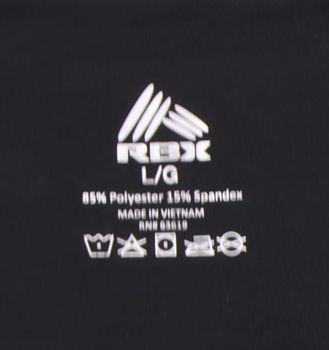 RBX Women's Black Leggings - Size L for Yoga & Training