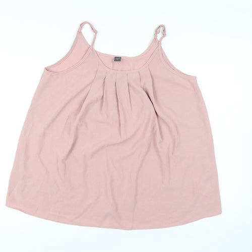 Emery Rose Women's Pink Camisole Tank, XL