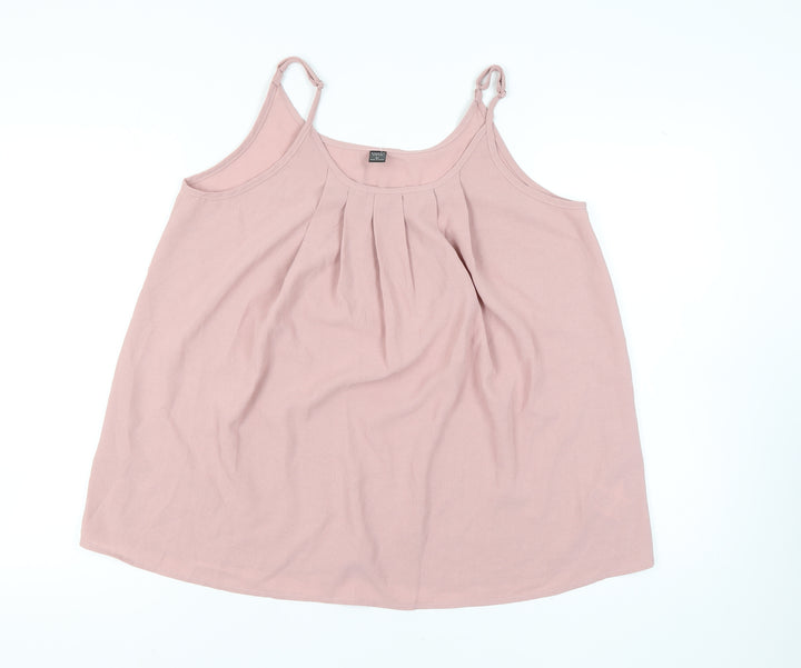 Emery Rose Women's Pink Camisole Tank, XL