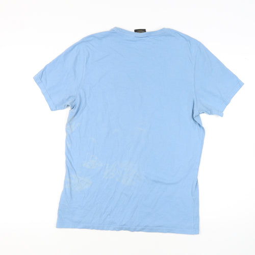 Barbour Mens Blue T Shirt Medium