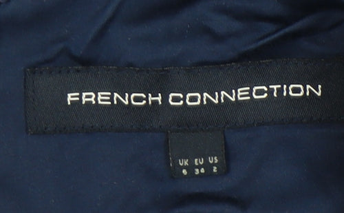 French Connection Women's Multicoloured Sheath Dress Size 8
