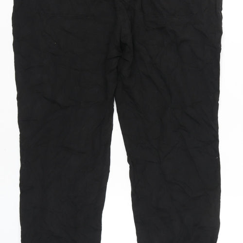 Fat Face Women's Black Jogger Trousers Size 16
