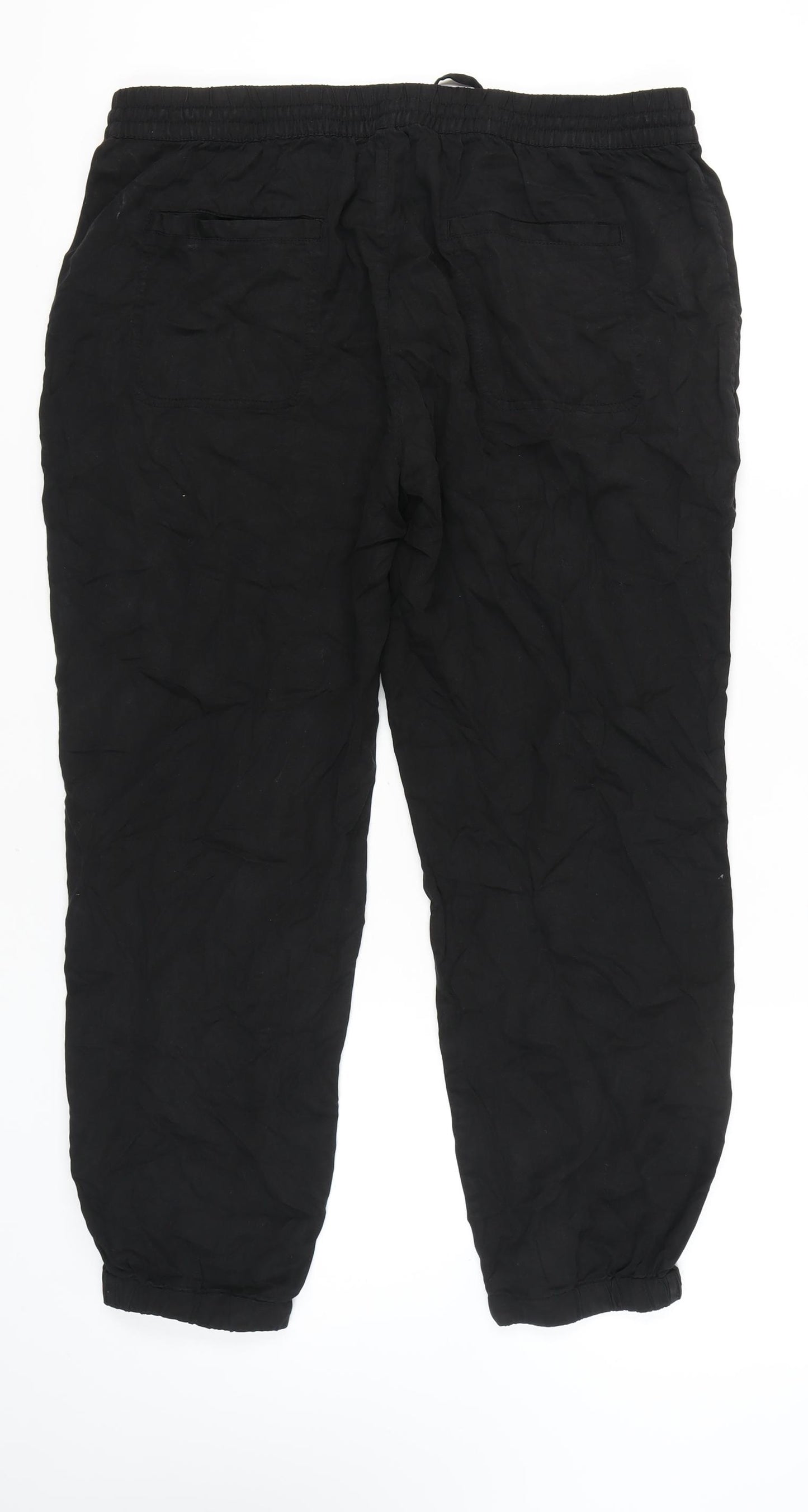 Fat Face Women's Black Jogger Trousers Size 16