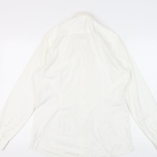 Next Men's White Slim Fit Dress Shirt 41cm