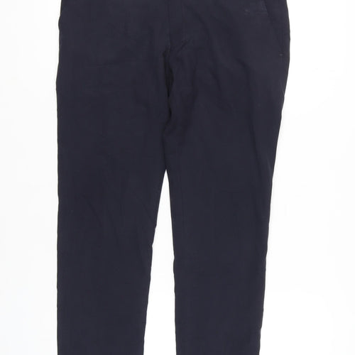 Next Men's Blue Slim Fit Trousers Size 34