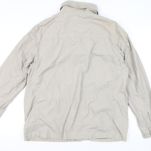 Mantaray Men's Beige Military Jacket L